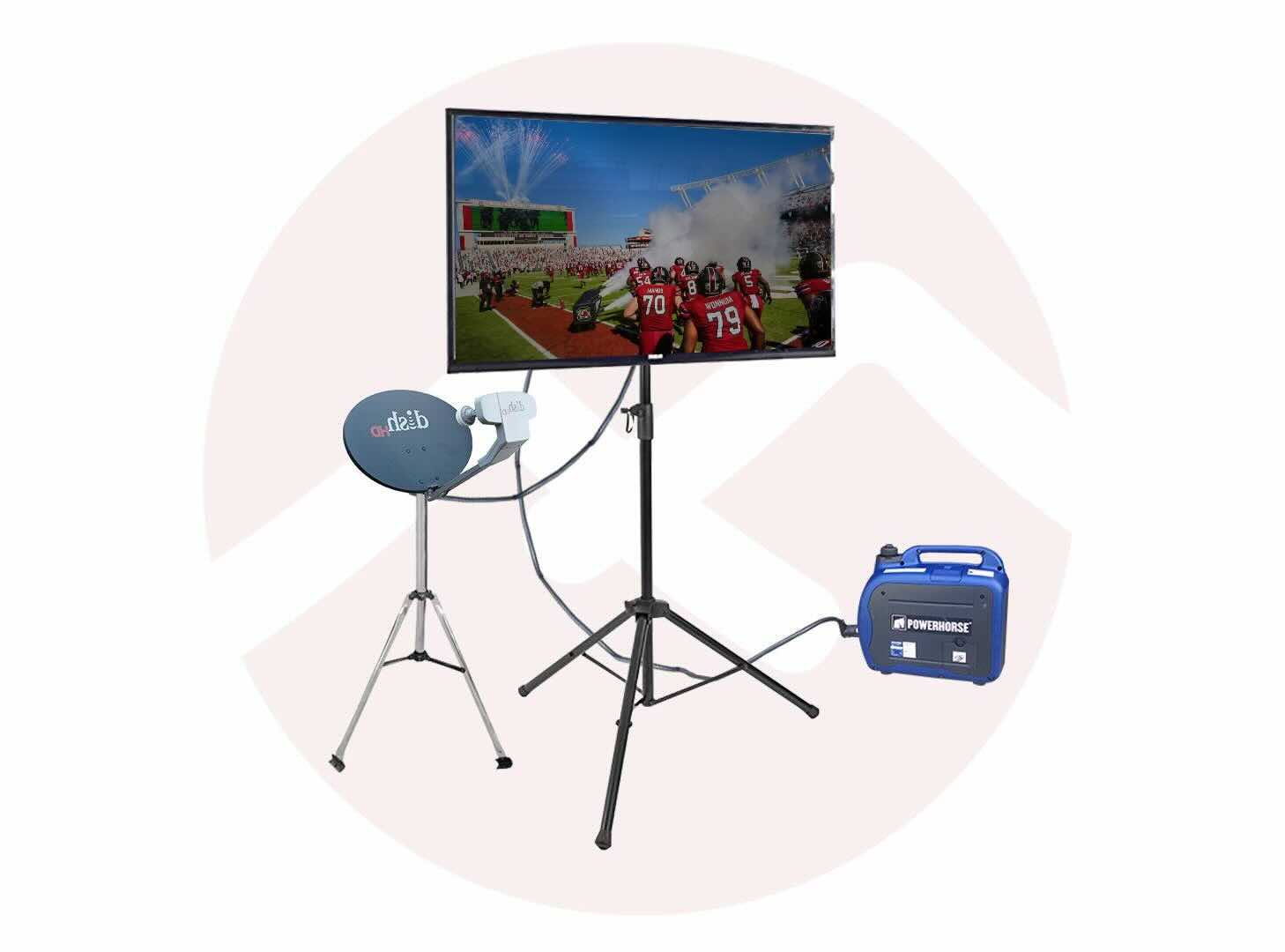 40 inch TV Setup South Carolina Tailgate