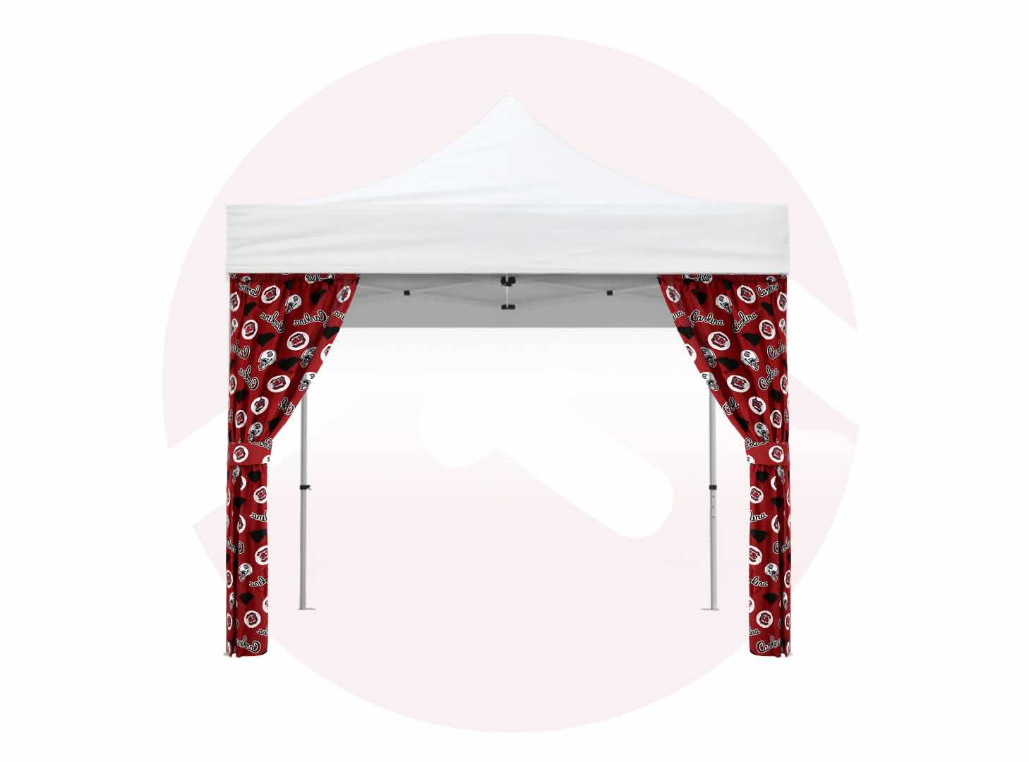 USC Gamecock Tent Drapes