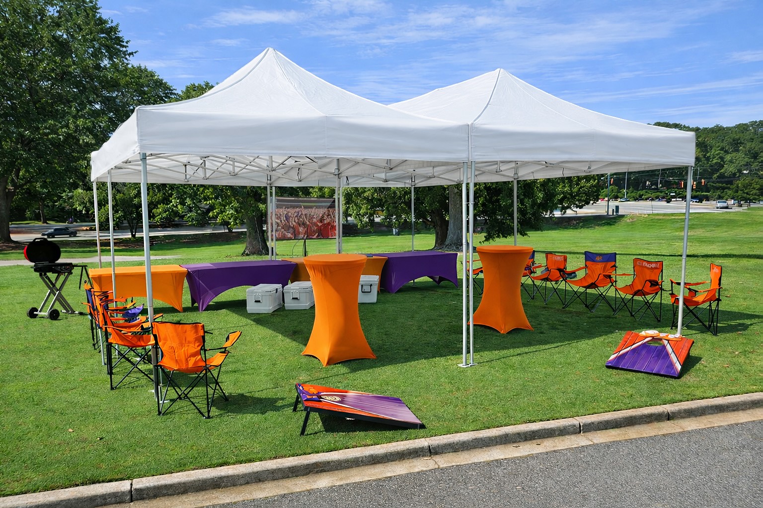 tailgate-tent-tv-package-clemson-sc